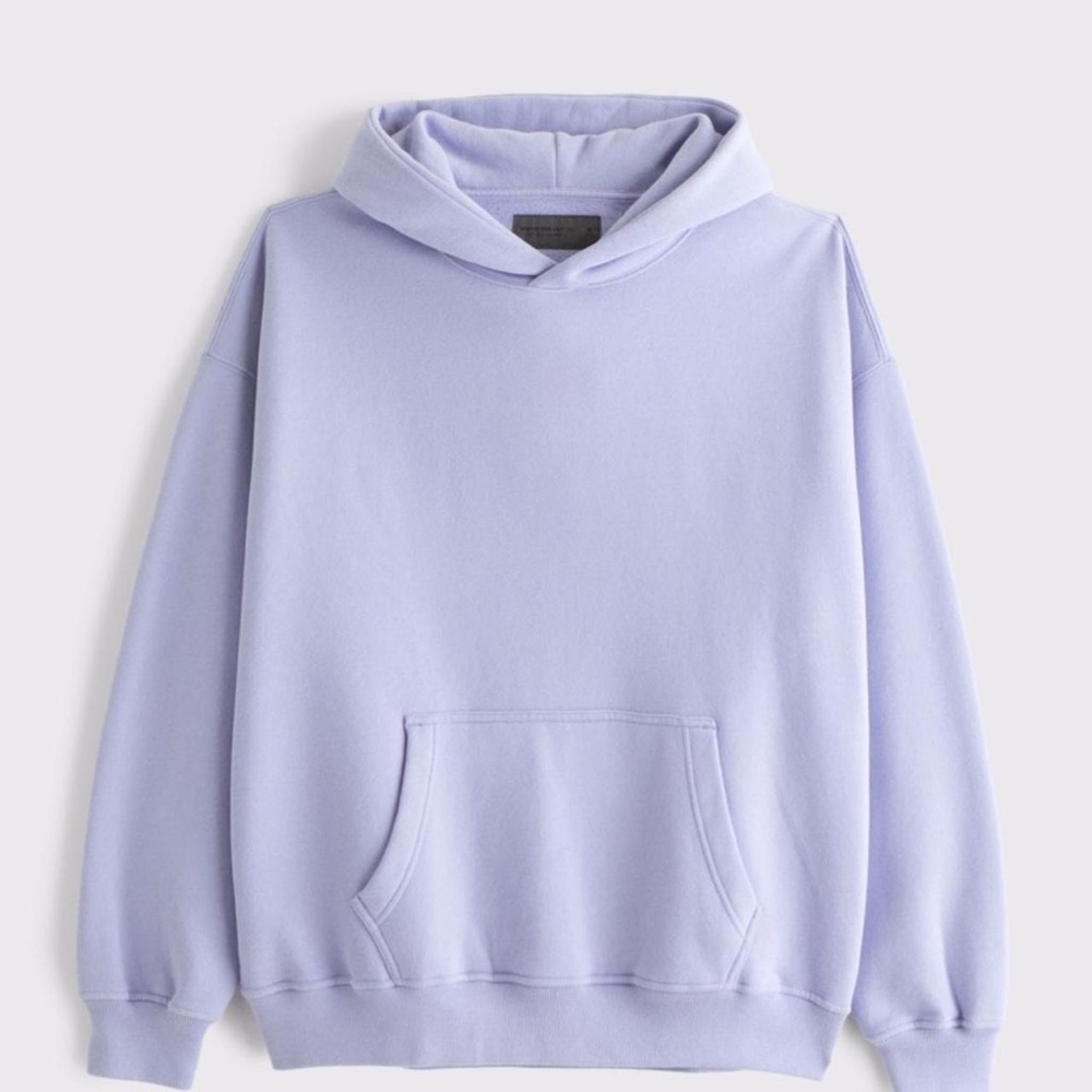 Abercrombie & Fitch LAVENDER Hoodie. EUC Sz XL